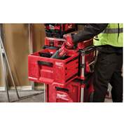 Boîte &agrave; outils avec un tiroir PACKOUT avec une capacit&eacute; de 50 lb, 16-3/10" x 22-1/5" x 14-3/10", Noir/Rouge PB Rental Co. Ltd.