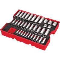 1/4”, 3/8” & 1/2” Drive SAE Socket Set with Tray for PACKOUT Drawers, 65 Pcs PB Rental Co. Ltd.