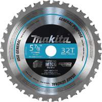 Lame de scie &agrave; bout au carbure pour un usage g&eacute;n&eacute;ral, 5-7/8", 32 dents, Pour M&eacute;tal PB Rental Co. Ltd.