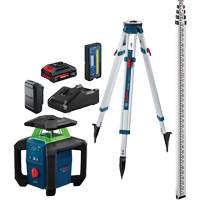 18V Green-Beam Horizontal/Vertical Rotary Laser Kit with Carrying Case, 2000' (609.6 m), 630-670 Nm PB Rental Co. Ltd.