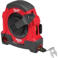 Closed Reel Long Tape Measure, 100', Imperial Graduations PB Rental Co. Ltd.