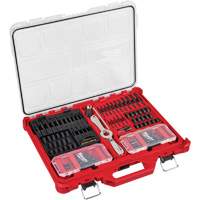 SAE and Metric Tap & Die PACKOUT Set with HEX-LOK 2-in-1 Handle, 107 Pieces PB Rental Co. Ltd.