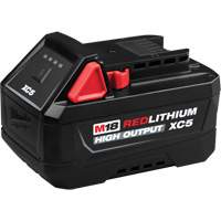 M18 REDLITHIUM HIGH OUTPUT XC5 Battery Pack, Lithium-Ion, 18 V, 5 Ah PB Rental Co. Ltd.