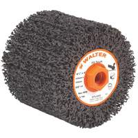 FX Cleaning & Finishing Drum, 4-1/4" Dia. x 4" W, 5/8"-11 Arbor, Coarse Grit PB Rental Co. Ltd.
