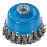 Brosse &agrave; fils nou&eacute;s torsad&eacute;s, 3" dia. x M10x1,25 arbre PB Rental Co. Ltd.