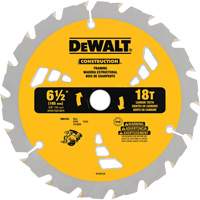 Contractor Saw Blade - Nail Cutting, 6-1/2", 18 Teeth, Wood Use PB Rental Co. Ltd.