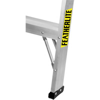 Industrial-Duty Sawhorse, 2' H x 31.9375" W x 23.50" D, 300 lbs. Capacity, Aluminum PB Rental Co. Ltd.