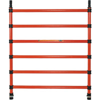 Composants pour &eacute;chafaudages la tour en fibre de verre, Montant d'extr&eacute;mit&eacute;, 47" la x 60" h PB Rental Co. Ltd.