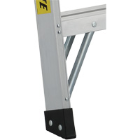 3400 Series Industrial Extra Heavy-Duty Step Ladder, 4', Aluminum, 300 lbs. Capacity, Type 1A PB Rental Co. Ltd.
