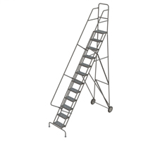&eacute;chelles roulantes, 12 marches, Stri&eacute;, Hauteur 126" PB Rental Co. Ltd.
