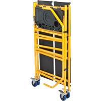 Jobsite Series 4' Safety Rail & Tool Shelf Scaffold Kit, Steel Frame, 49-1/2" D x 57-3/4" H PB Rental Co. Ltd.