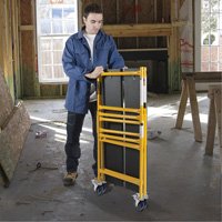 Jobsite Series 4' Basic Mini Scaffold Kit, Steel Frame, 41" D x 45-3/4" H PB Rental Co. Ltd.