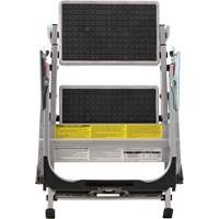&eacute;chelle escabeau avec roues pivotantes, 2 marches, 23" x 21" x Hauteur 34,50" PB Rental Co. Ltd.