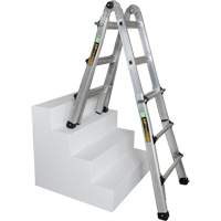&eacute;chelle t&eacute;lescopique multipositions, 2,916' - 9,75', Aluminium, 300 lb, CSA calibre 1A PB Rental Co. Ltd.