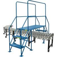 &eacute;chelles de liaison, 35-1/2" Port&eacute;e hors tout, 31-1/2" ha x 22" p, 22" Largeur de la marche PB Rental Co. Ltd.