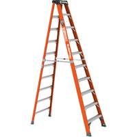 Escabeau, 10', Fibre de verre, Capacit&eacute; 375 lb, Type 1AA PB Rental Co. Ltd.