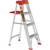Step Ladder with Paint Tray, 4', Aluminum, 200 lbs. Capacity, Type 3 PB Rental Co. Ltd.