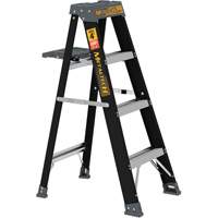 Step Ladder with Paint Tray, 4', Fibreglass, 250 lbs. Capacity, Type 1 PB Rental Co. Ltd.