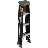 Step Ladder with Paint Tray, 4', Fibreglass, 250 lbs. Capacity, Type 1 PB Rental Co. Ltd.