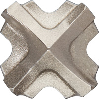 Foret &agrave; 4 cannelures pour perceuse &agrave; percussion MX4, 7/8", Tige SDS-Plus, Carbure PB Rental Co. Ltd.