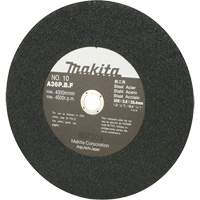 Meule abrasive pour scies &agrave; tronçonner et meuleuses dangle, 12" x 7/64", Arbre de 1", 4500 Tr/min PB Rental Co. Ltd.