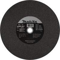 Meules pour la coupe des m&eacute;taux, 14" x 1/8", Arbre de 1", Oxyde d'aluminium, 3900 Tr/min PB Rental Co. Ltd.