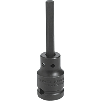 Impact Bit Socket, Hex, 12 mm x 3-1/4" L, 1/2" Drive PB Rental Co. Ltd.