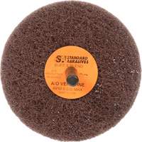 Standard Abrasives Buff & Blend Wheel, 3" Dia. x 1" W, 1/4" Arbor, Aluminum Oxide PB Rental Co. Ltd.