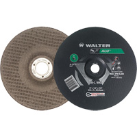 Aluminium Depressed Centre Grinding Wheels, 9" x 1/4", 7/8" Arbor, Type 27 PB Rental Co. Ltd.