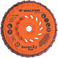 Enduro-Flex 2-in-1 Flap Disc, 4-1/2" x 5/8"-11, 80 Grit, Ceramic PB Rental Co. Ltd.