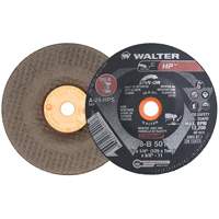 Meule HP vissable, 5" x 1/4", Arbre 5/8"-11, Type 28S PB Rental Co. Ltd.