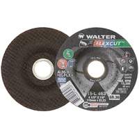 FLEXCUT Grinding Wheel, 4-1/2", 36 Grit, Aluminum Oxide, 7/8", 13300 RPM, Type 29 PB Rental Co. Ltd.