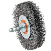 Disque mont&eacute; &agrave; fils cr&ecirc;p&eacute;s, 4" dia., Fils 0,0118" PB Rental Co. Ltd.