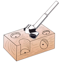 M&egrave;che Forstner, 2/5", Tige 8 mm, Longeur de 3-1/2" PB Rental Co. Ltd.