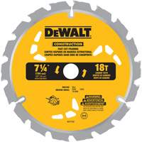 Fast Cut Framing Carbide-Tipped Saw Blade, 7-1/4", 18 Teeth, Wood Use PB Rental Co. Ltd.