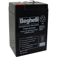 Sealed Lead Acid Batteries, 6 V, 5 Ah PB Rental Co. Ltd.
