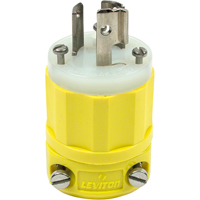 2-Pole 3-Wire Grounding Locking Plug, Nylon, 15 Amps, 250 V, L6-15P PB Rental Co. Ltd.