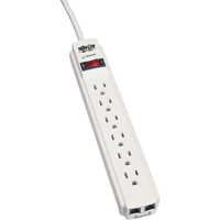 Limiteurs de surtension Protect-It, 6 Prises, 720 J, 1800 W, Cordon 4' PB Rental Co. Ltd.