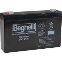 Sealed Lead Acid Batteries, 6 V, 7.2 Ah PB Rental Co. Ltd.