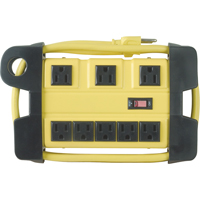 Bloc d'alimentation pour atelier, 8 Prise(s), 6', 15 A, 1875 W, 125 V PB Rental Co. Ltd.