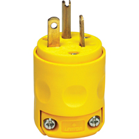 Commercial Grade Straight Blade Plug, Plastic, 20 A, 125 V PB Rental Co. Ltd.