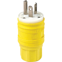 Pris &agrave; lames droites &eacute;tanche Wetguard, Plastique, 20 A, 250 V PB Rental Co. Ltd.