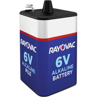 Pile alcaline avec bornes &agrave; ressort, D, 6 PB Rental Co. Ltd.