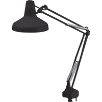 LAMPES DE TRAVAIL COMBIN&eacute;ES ROBUSTES, 22/60 W, Fluorescent/Incandescente, Col 45", Noir PB Rental Co. Ltd.
