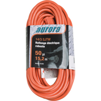 Vinyl Extension Cord, Outdoor, SJTW, 14/3 AWG, 15 A, 50' PB Rental Co. Ltd.