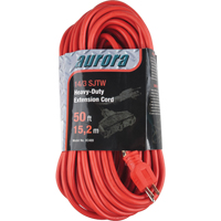 Vinyl Extension Cord, Outdoor, SJTW, 14/3 AWG, 15 A, 3 Outlet(s), 50' PB Rental Co. Ltd.