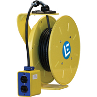 LE9000 Series Heavy-Duty Cord Reels, 30', SJOW, 14/3 Gauge, 15 A PB Rental Co. Ltd.