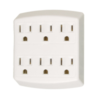 Adaptors, 6 Outlet(s), 15 Amps, 1875 W, 125 PB Rental Co. Ltd.