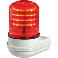 Balises modulaires multifonctionnelles &agrave; DEL Streamline, Continu/Clignotement/Rotatif, Rouge PB Rental Co. Ltd.