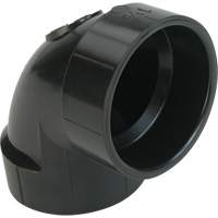 90° Closet Bend Elbow Fitting, Hub x Hub, Plastic, 4" x 3" PB Rental Co. Ltd.